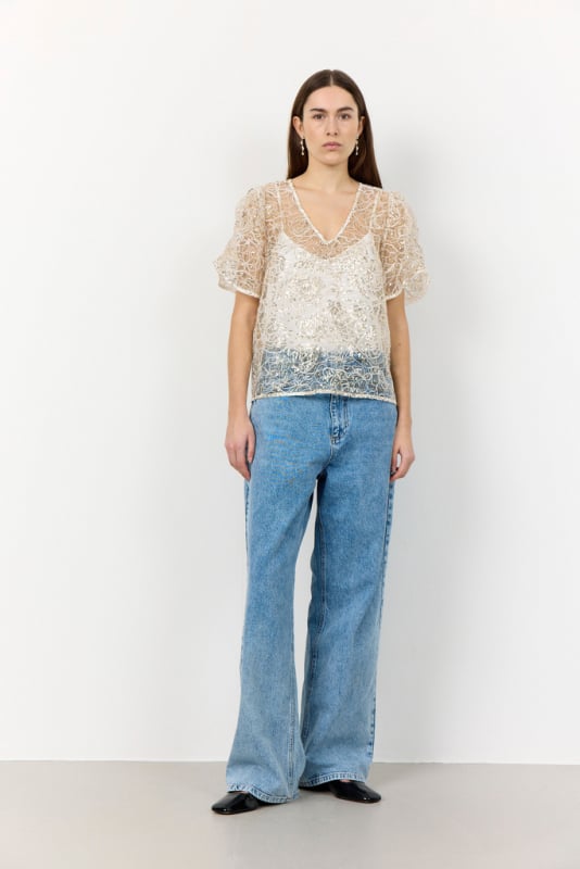 Lrkarolina 2 Bluse Off White